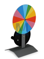 Newtonův barevný disk s ručním pohonem
